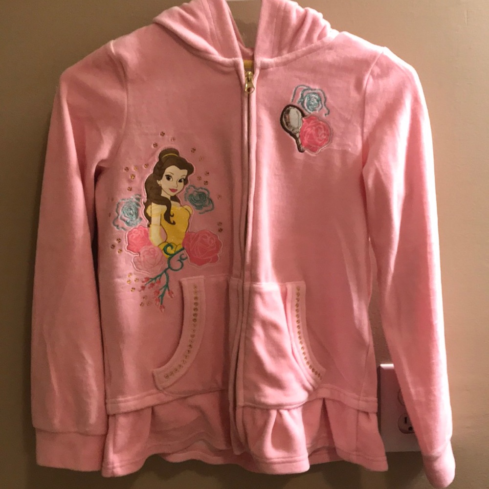 Belle velour jacket for kids
